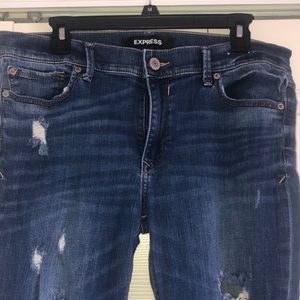 EXPRESS LEGGINGS MIS RISE STRETCH SIZE 12R/12R